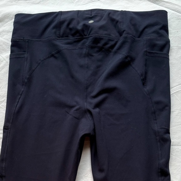 Yogalicious Navy Blue Slim Joggers - Picture 6 of 10